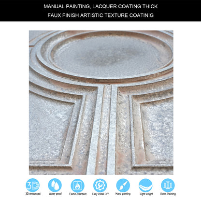 10tiles/lot Decorative Ceiling Tiles for Luxury Hotels, Villas, Salons and High-End Interiors PL37