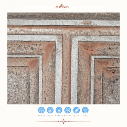 PAINTSDECOR PL37 Weathered Iron ceiling tiles