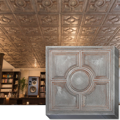 PAINTSDECOR PL37 Weathered Iron ceiling tiles