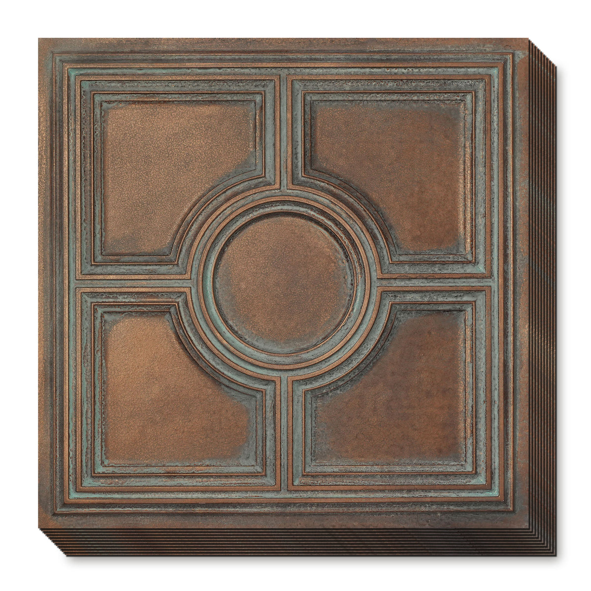 PAINTSDECOR PL37 Weathered copper ceiling tiles