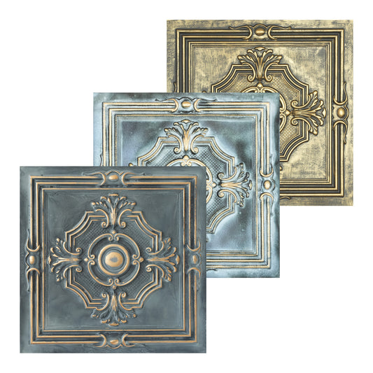10tiles/lot Embossing Ceiling Tiles for Boutique Restaurants, Premium Lounges and Luxury Hotels PL38