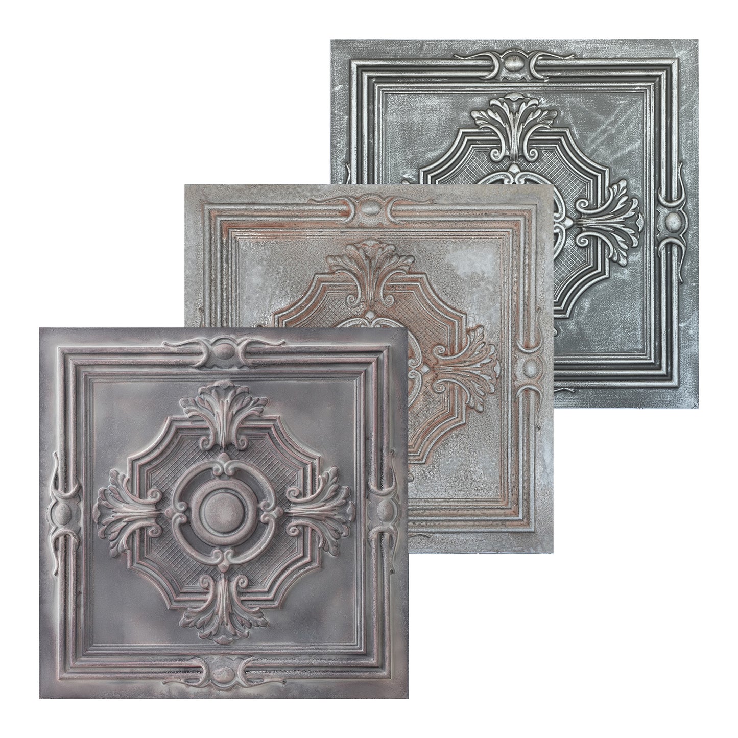 10tiles/lot Glue-Up Ceiling Tiles for Kitchen Renovations, Coffee Shops and Light-Luxury Spaces PL38