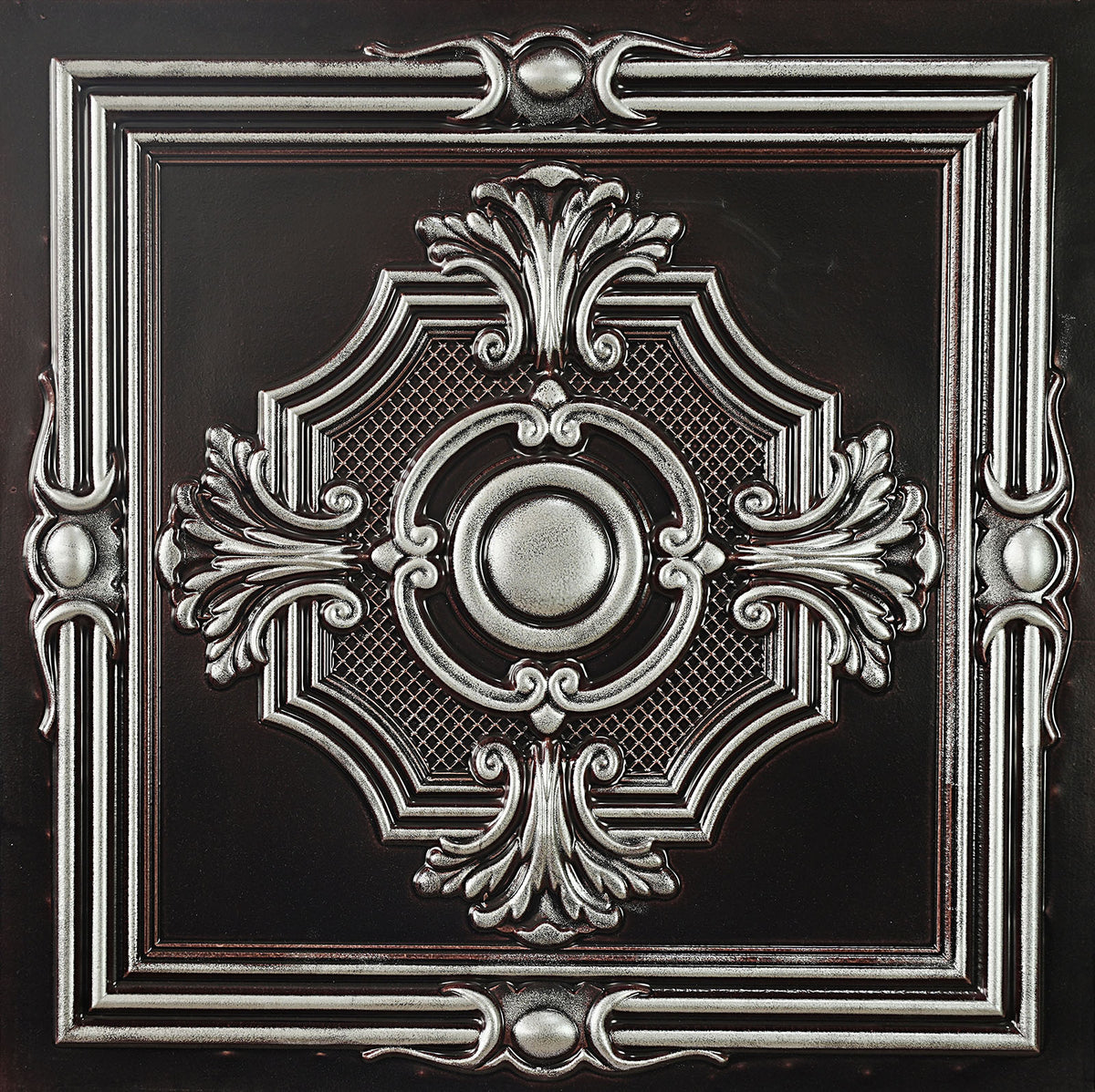 PAINTSDECOR PL38 Traditional silver ceiling tiles
