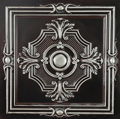 PAINTSDECOR PL38 Traditional silver ceiling tiles