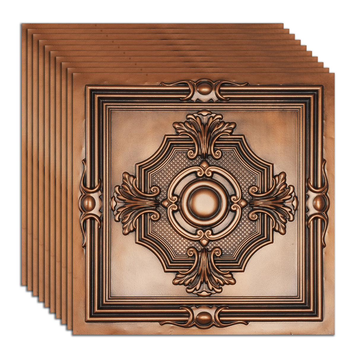 PAINTSDECOR PL38 Aged copper ceiling tiles