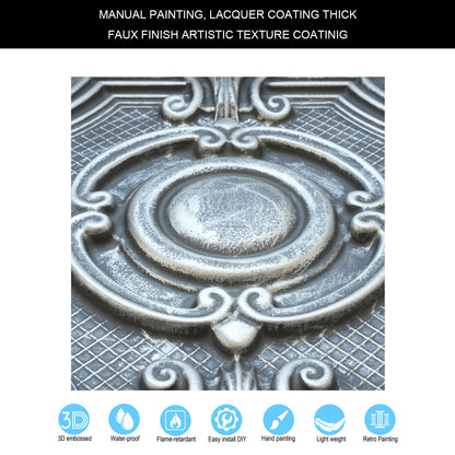 PAINTSDECOR PL38 Antique tin ceiling tiles