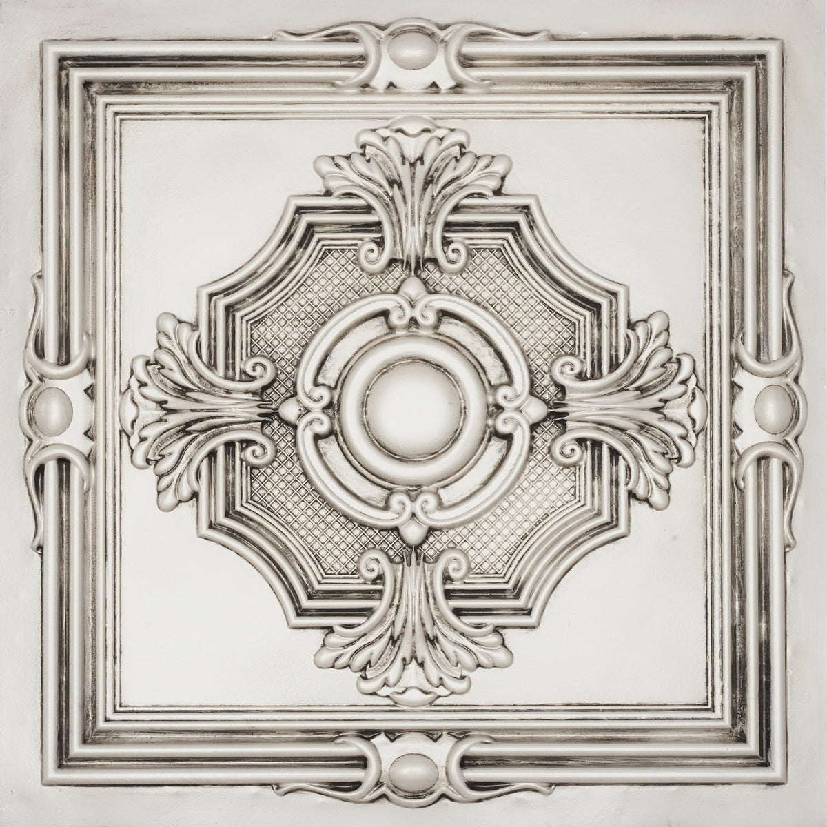 PAINTSDECOR PL38 Aged white ceiling tiles