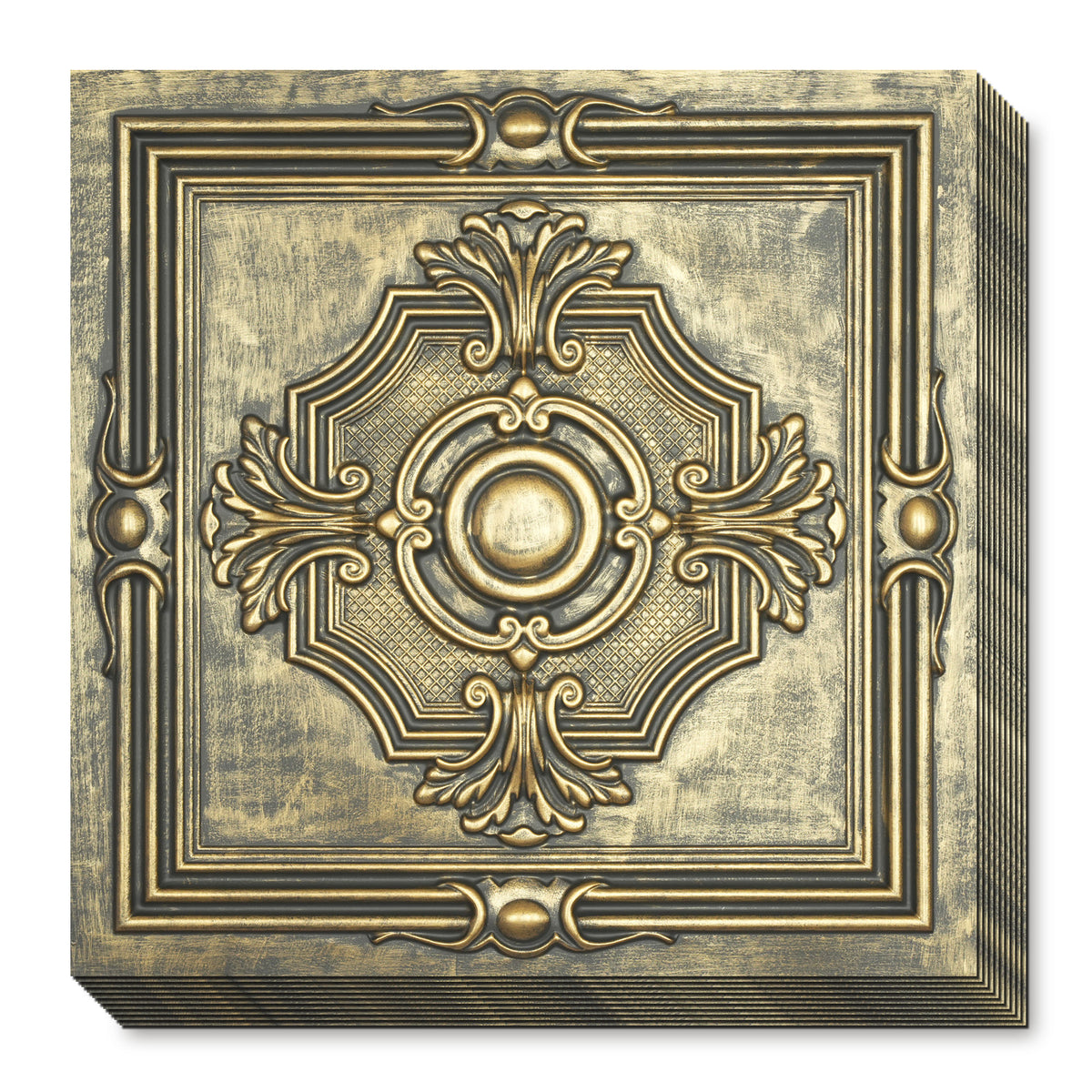 PAINTSDECOR PL38 Ancient gold ceiling tiles