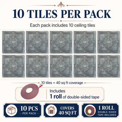 PAINTSDECOR PL38 Antique tin ceiling tiles