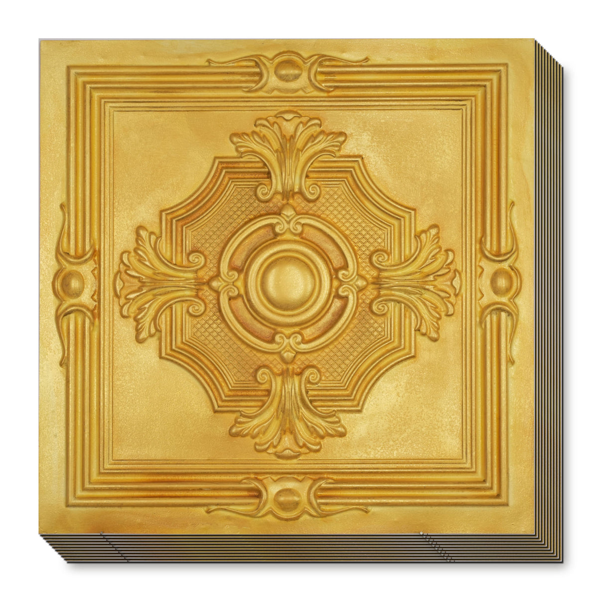 PAINTSDECOR PL38 Golden ceiling tiles