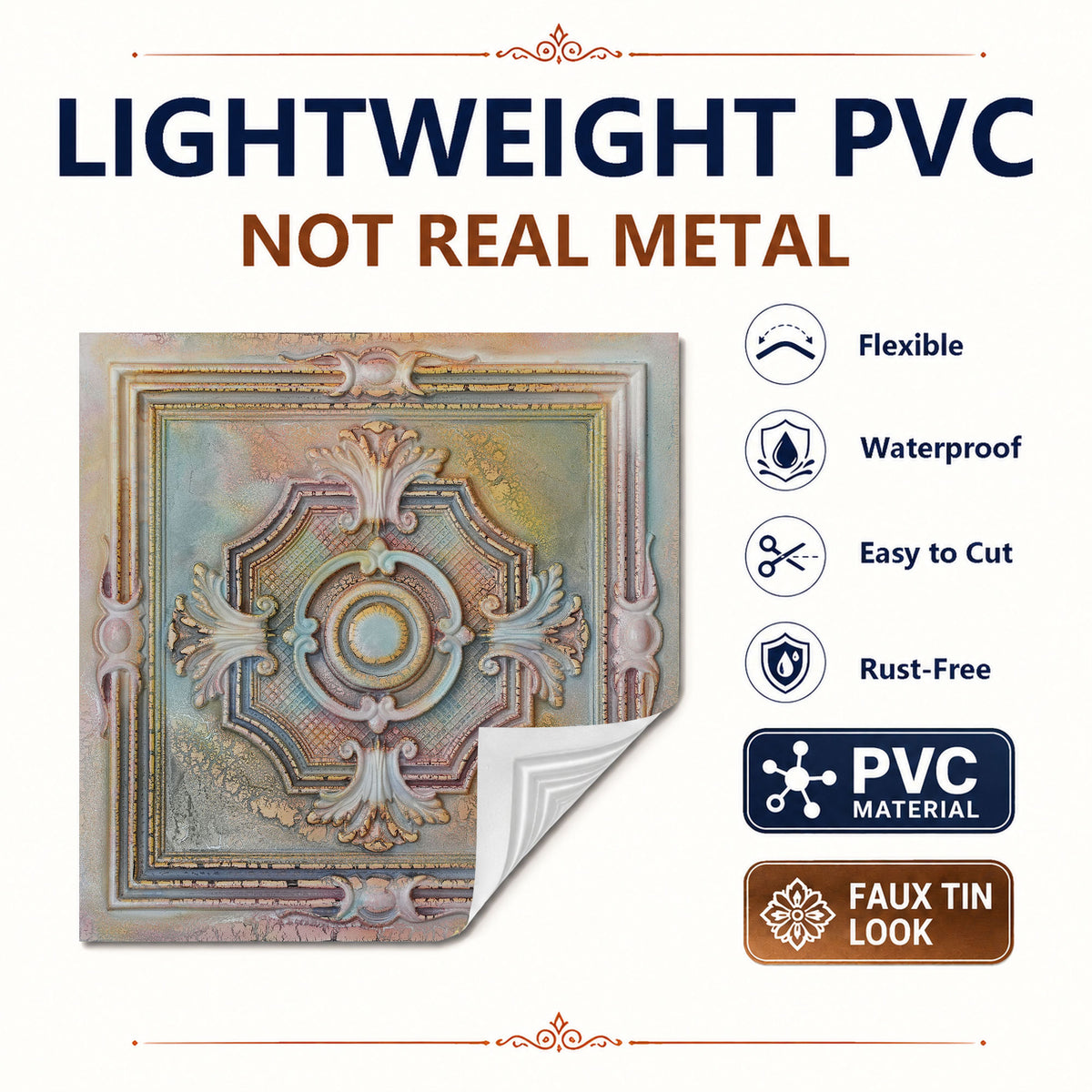 PAINTSDECOR PL38 Old World Fresco ceiling tiles