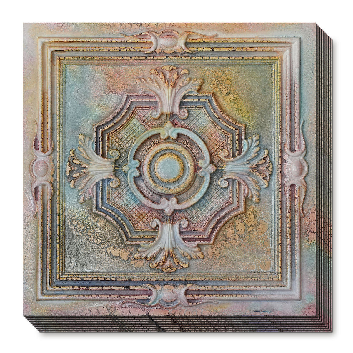 PAINTSDECOR PL38 Old World Fresco ceiling tiles