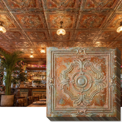 PAINTSDECOR PL38 Palazzo Clay ceiling tiles