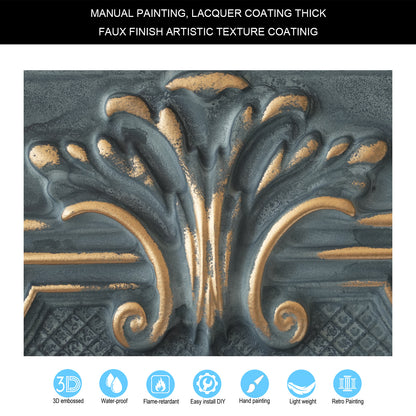 10tiles/lot Embossing Ceiling Tiles for Boutique Restaurants, Premium Lounges and Luxury Hotels PL38