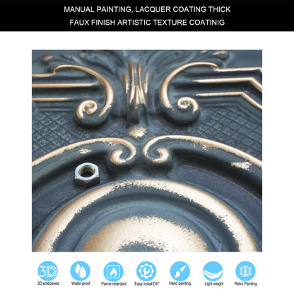 10tiles/lot Embossing Ceiling Tiles for Boutique Restaurants, Premium Lounges and Luxury Hotels PL38