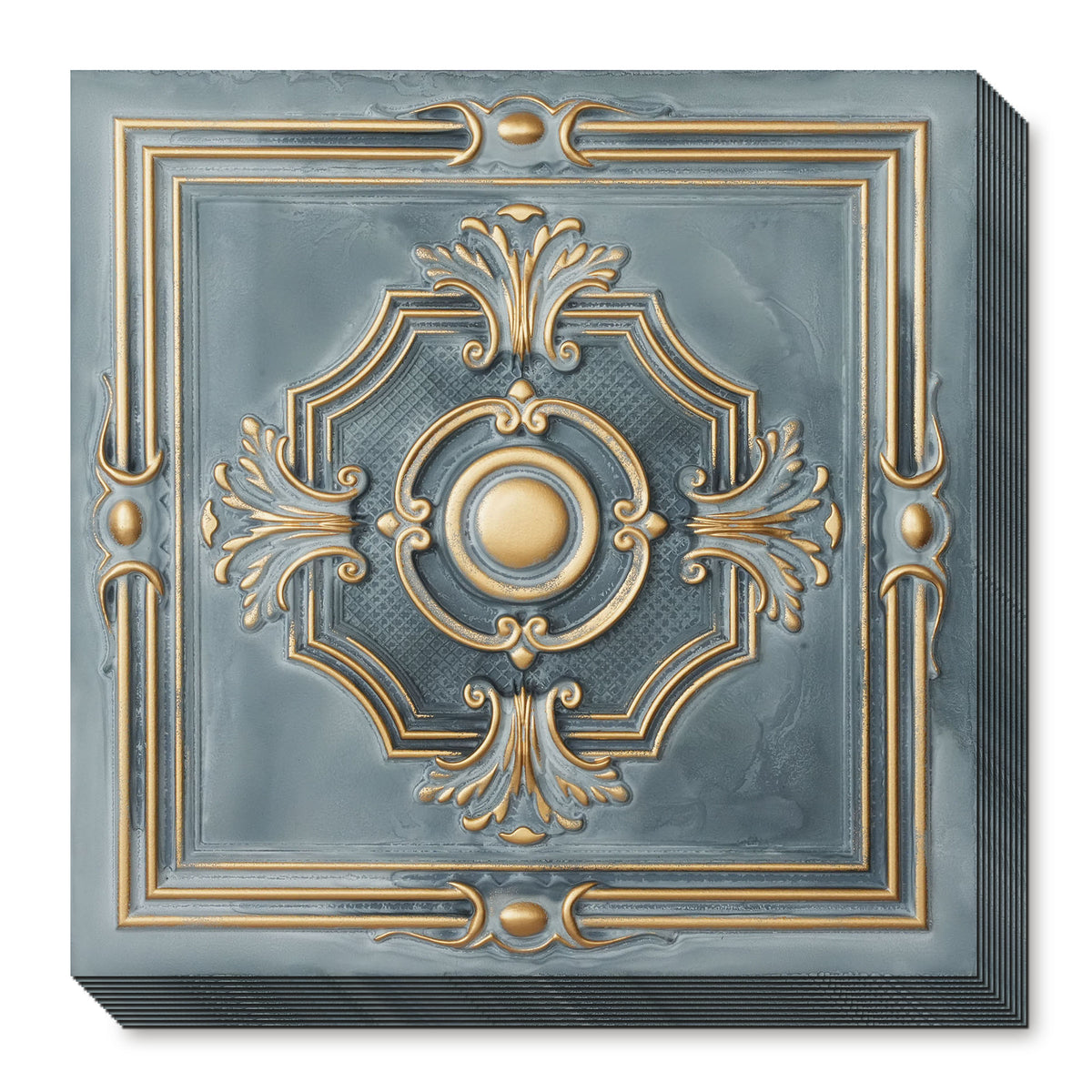 PAINTSDECOR PL38 Smoked gold ceiling tiles