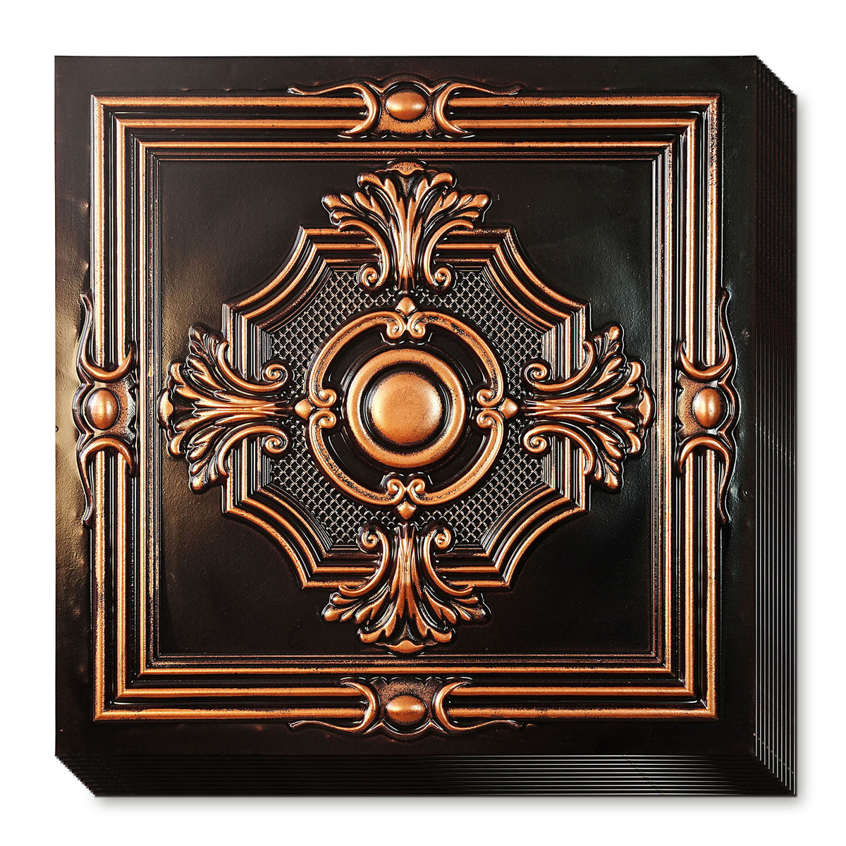 PAINTSDECOR PL38 Traditional copper ceiling tiles