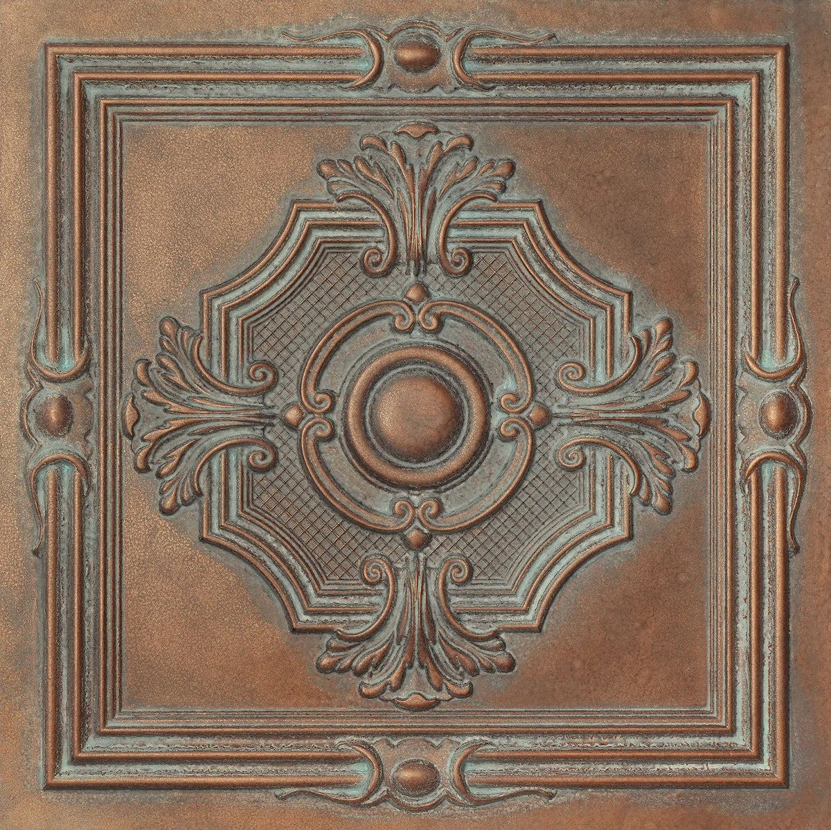 PAINTSDECOR PL38 Weathered copper ceiling tiles