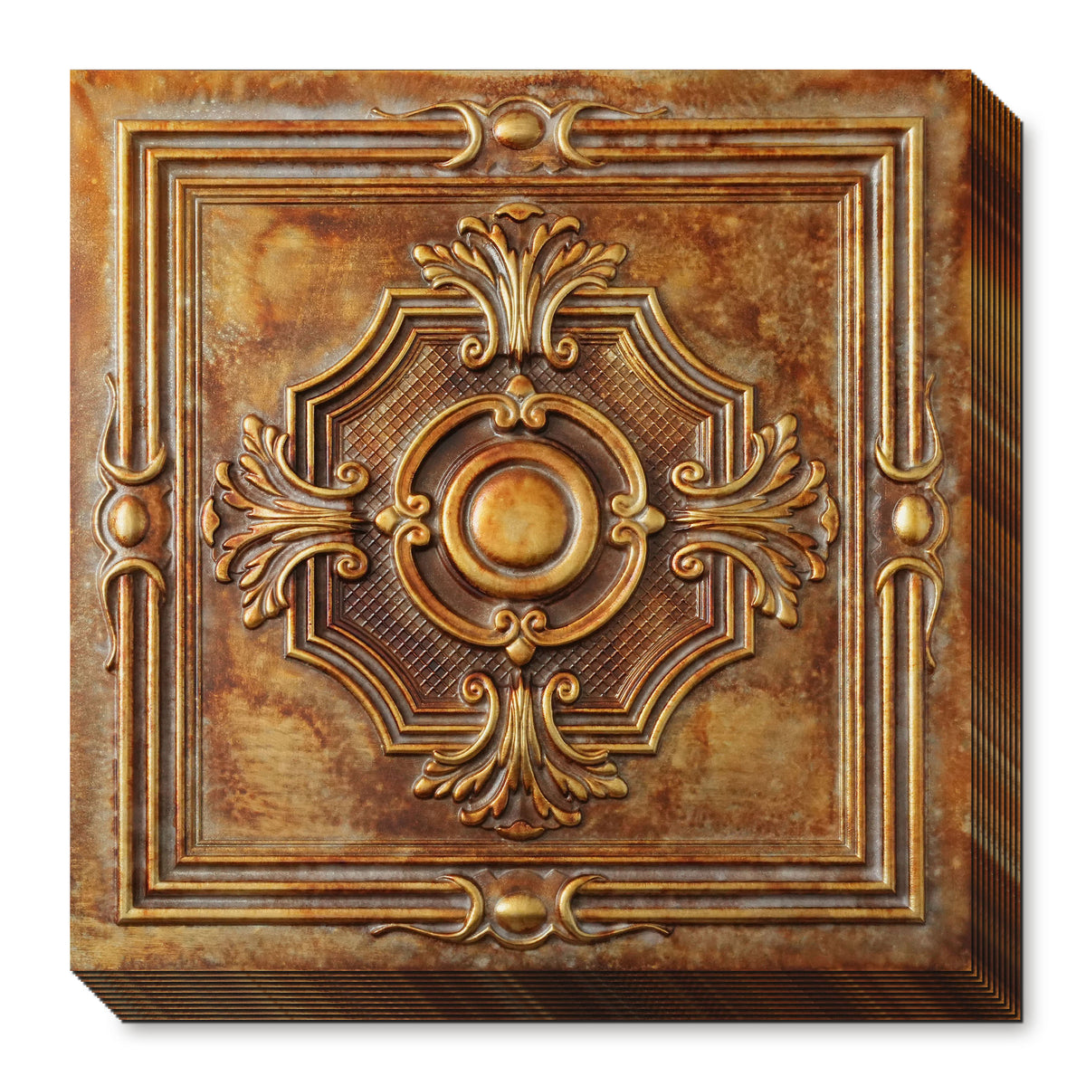PAINTSDECOR PL38 Weathered Bronze ceiling tiles