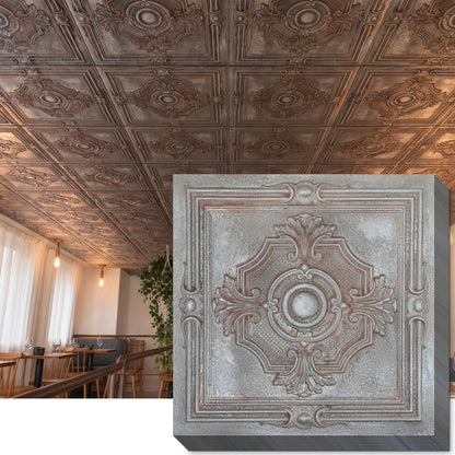 PAINTSDECOR PL38 Weathered Iron ceiling tiles