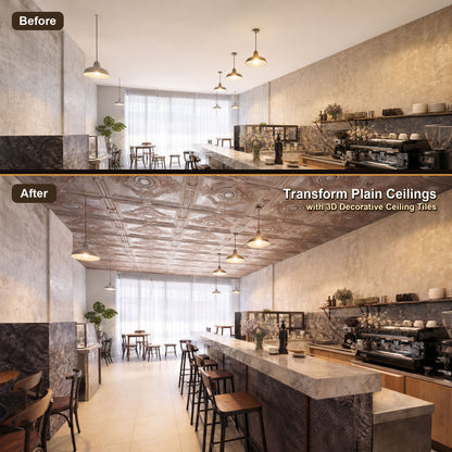PAINTSDECOR PL38 Weathered Iron ceiling tiles