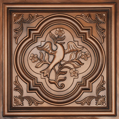 PAINTSDECOR PL39 Aged copper ceiling tiles