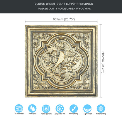 10tiles/lot 3D Artistic Ceiling Tiles for Museums, Exhibitions and High-Impact Interiors PL39
