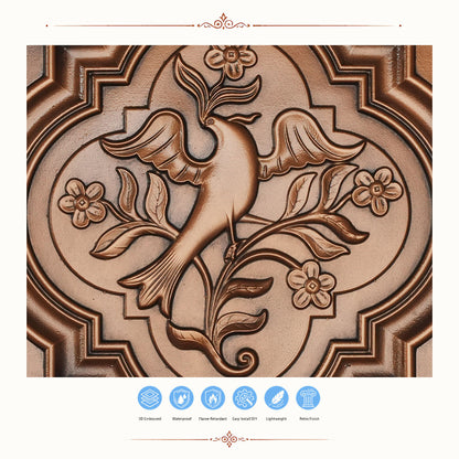 PAINTSDECOR PL39 Aged copper ceiling tiles