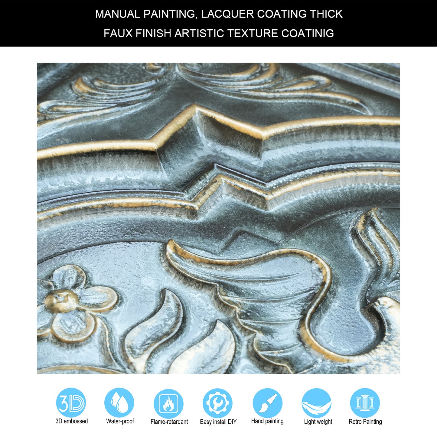 10tiles/lot 3D Artistic Ceiling Tiles for Museums, Exhibitions and High-Impact Interiors PL39