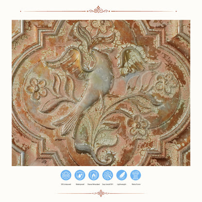 PAINTSDECOR PL39 Palazzo Clay ceiling tiles