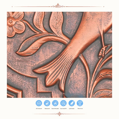 PAINTSDECOR PL39 Rustic copper ceiling tiles