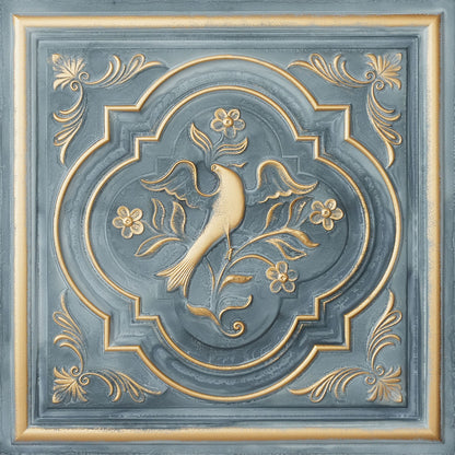 PAINTSDECOR PL39 Smoked gold ceiling tiles