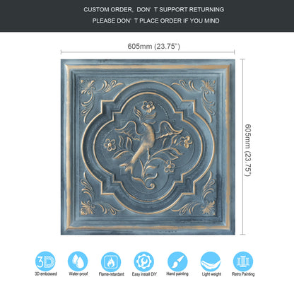 10tiles/lot 3D Artistic Ceiling Tiles for Museums, Exhibitions and High-Impact Interiors PL39