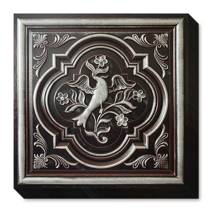 PAINTSDECOR PL39 Traditional silver ceiling tiles