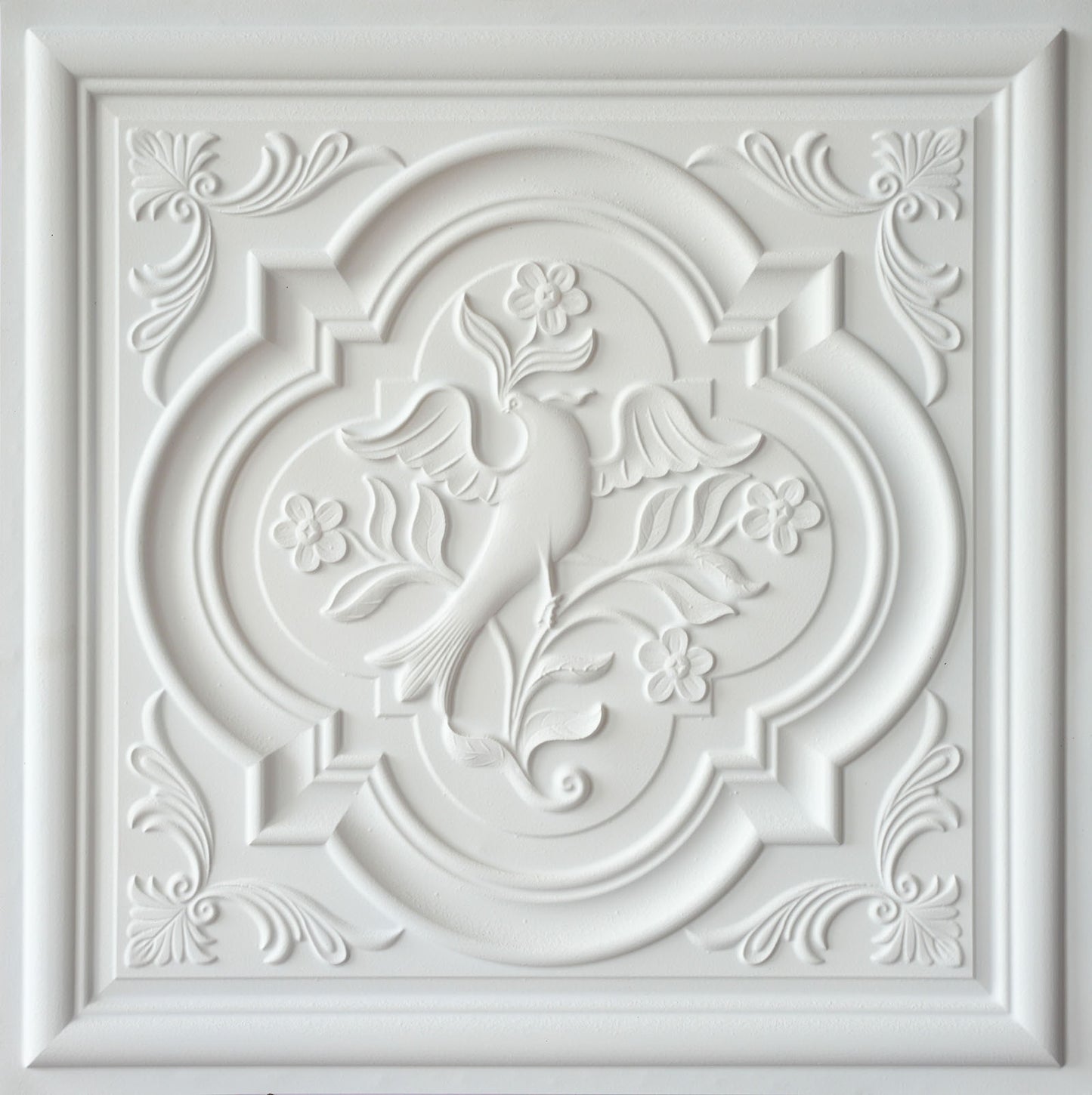 10tiles/lot Embossed Ceiling Tiles for Elegant Restaurants, Coffee Shops and Contemporary Bedrooms PL39