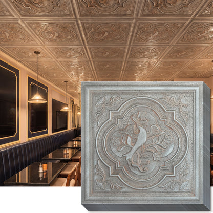 PAINTSDECOR PL39 Weathered Iron ceiling tiles