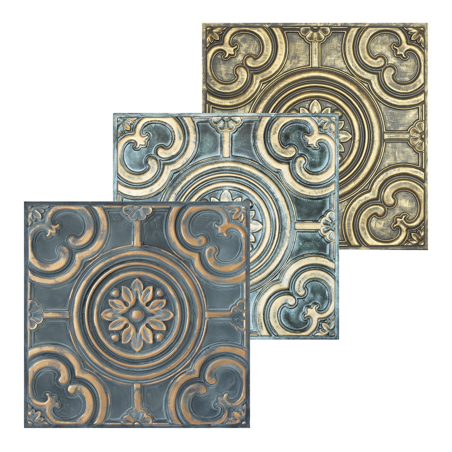 10tiles/lot Embossing Ceiling Tiles for Boutique Restaurants, Premium Lounges and Luxury Hotels PL50