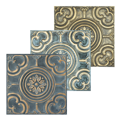 10tiles/lot Embossing Ceiling Tiles for Boutique Restaurants, Premium Lounges and Luxury Hotels PL50