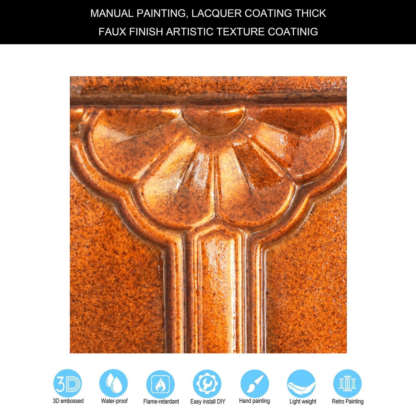 10tiles/lot Artistic Ceiling Tiles for Book Cafés, Literary Shops and Cultural Retail Spaces PL50