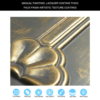 10tiles/lot Embossing Ceiling Tiles for Boutique Restaurants, Premium Lounges and Luxury Hotels PL50