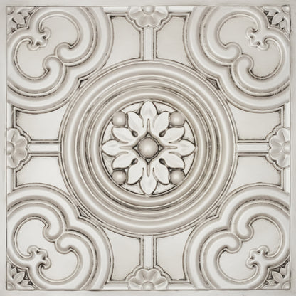 PAINTSDECOR PL50 Aged white ceiling tiles