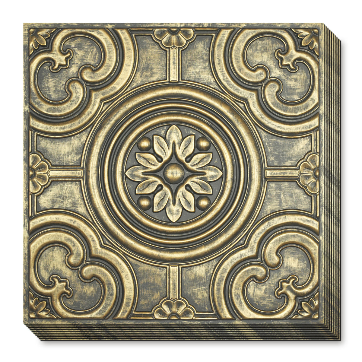 PAINTSDECOR PL50 Ancient gold ceiling tiles