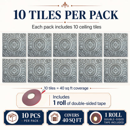 PAINTSDECOR PL50 Antique tin ceiling tiles