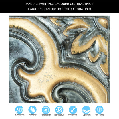 10tiles/lot Embossing Ceiling Tiles for Boutique Restaurants, Premium Lounges and Luxury Hotels PL50