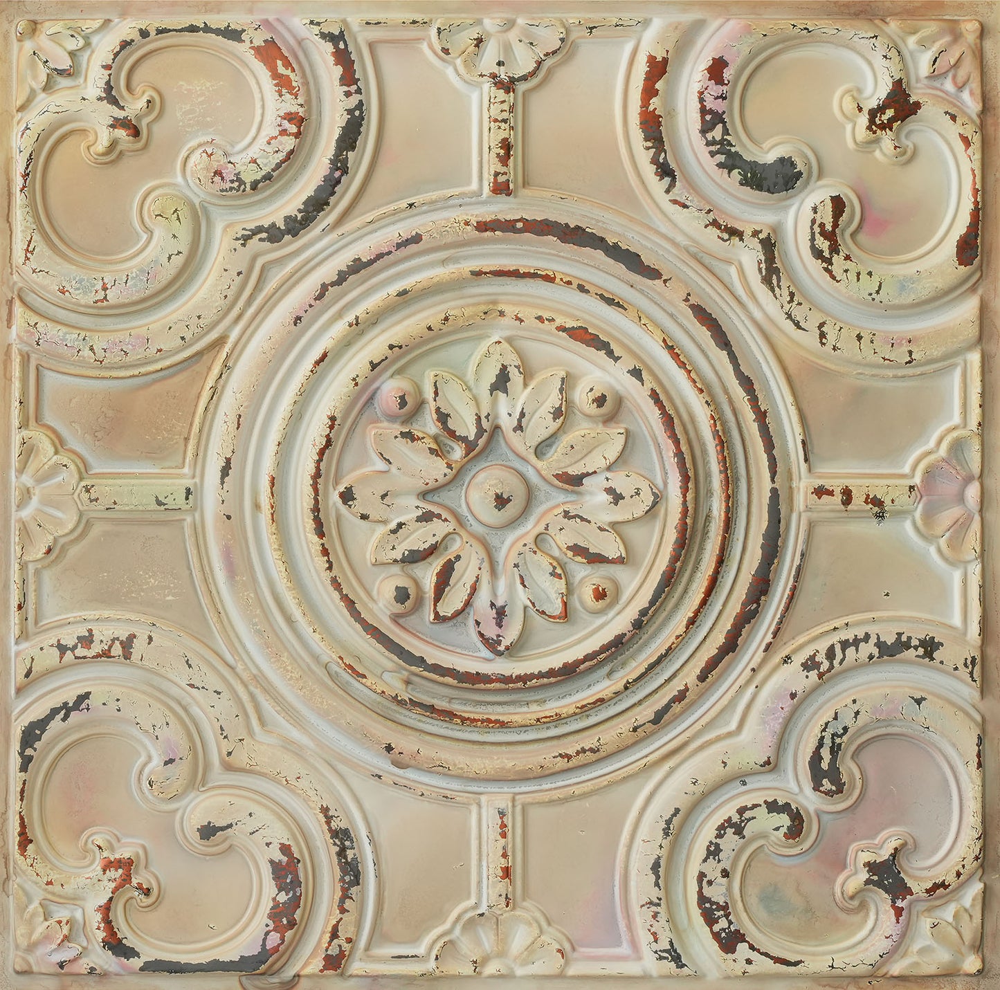 10tiles/lot Artistic Ceiling Tiles for Book Cafés, Literary Shops and Cultural Retail Spaces PL50