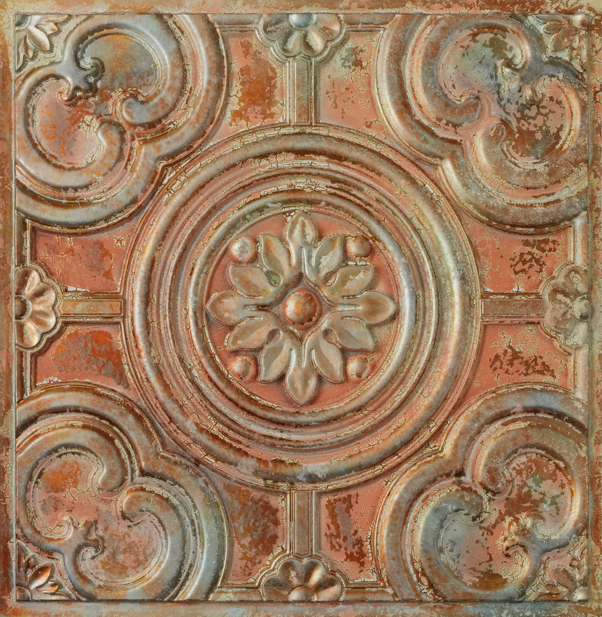 PAINTSDECOR PL50 Palazzo Clay ceiling tiles