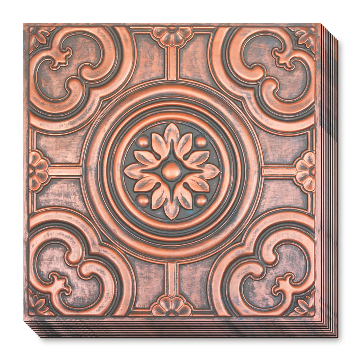 PAINTSDECOR PL50 Rustic copper ceiling tiles