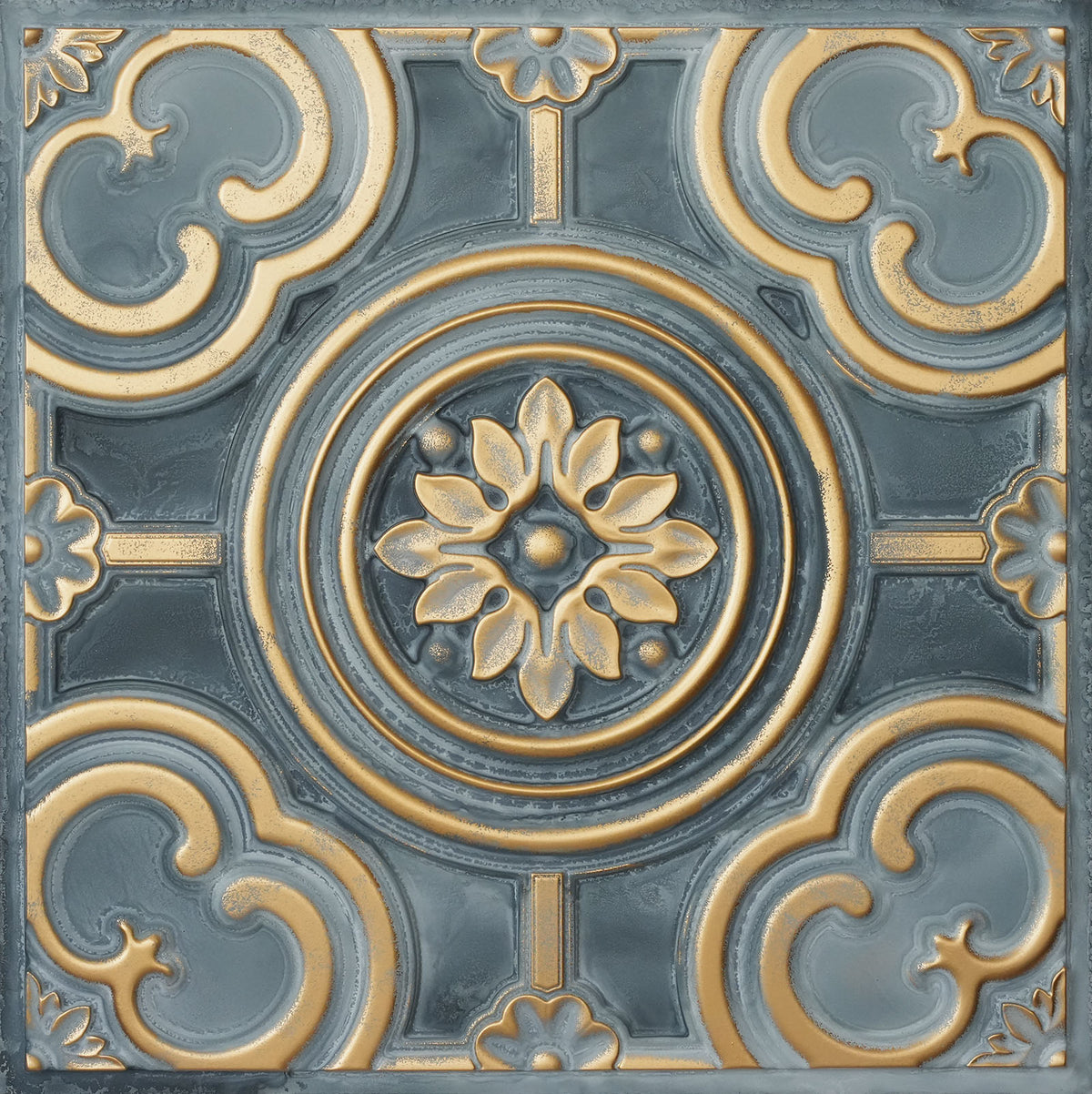 PAINTSDECOR PL50 Smoked gold ceiling tiles