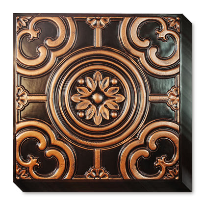 PAINTSDECOR PL50 Traditional copper ceiling tiles