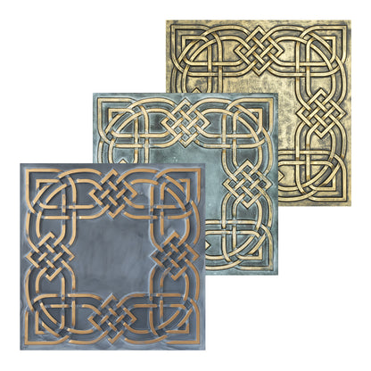 10tiles/lot Glue-Up Ceiling Tiles for Kitchen Renovations, Coffee Shops and Light-Luxury Spaces PL61